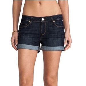 💎 PAIGE Jimmy Jimmy Cuffed Denim Shorts